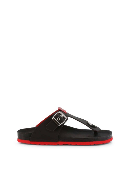 Black Flip Flops