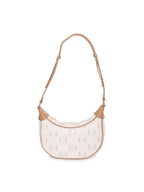 White Brown Handbags