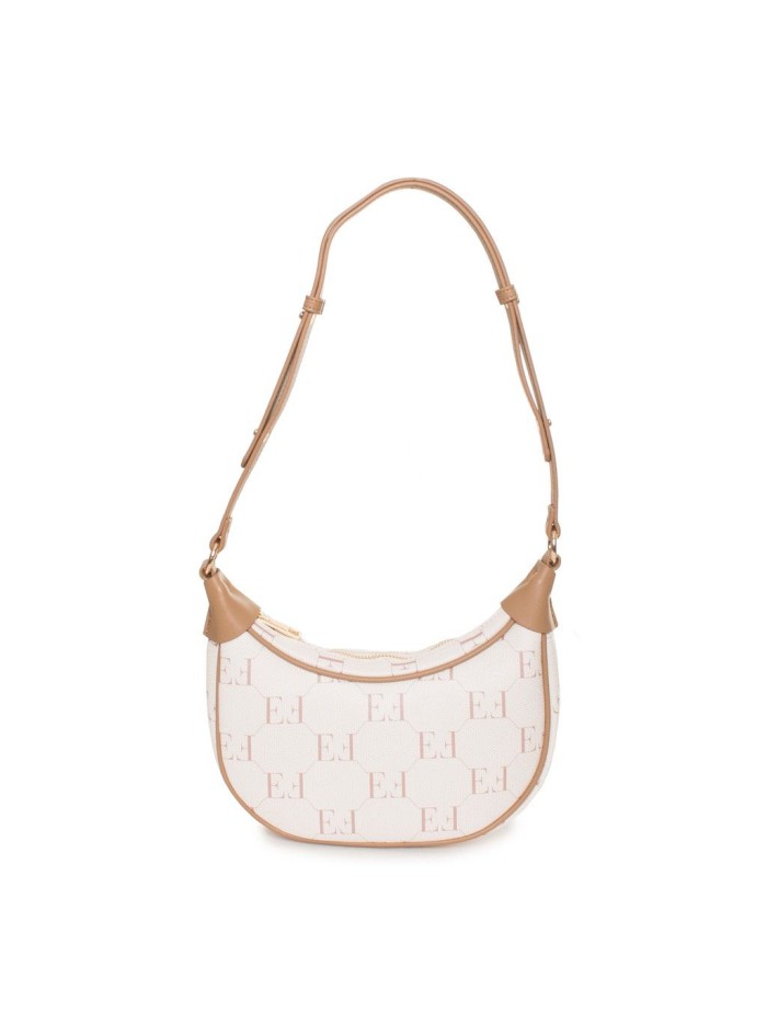 White Brown Handbags