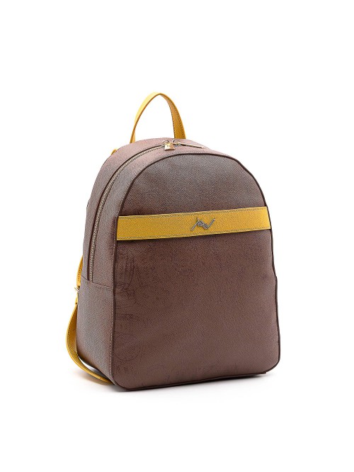 Brown Backpack