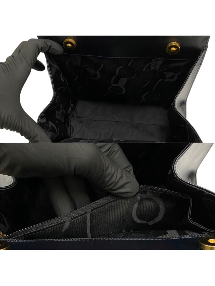 Leather Vara Bow Handbag 