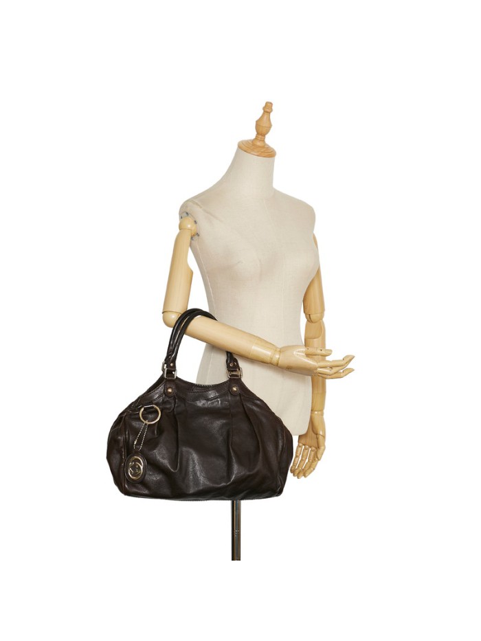 Leather Sukey Handbag