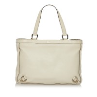 Leather Abbey Tote Bag