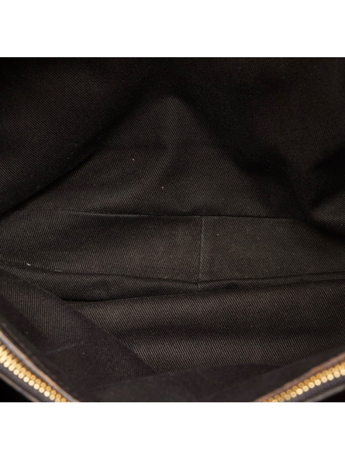 Bow Detail Leather Handbag