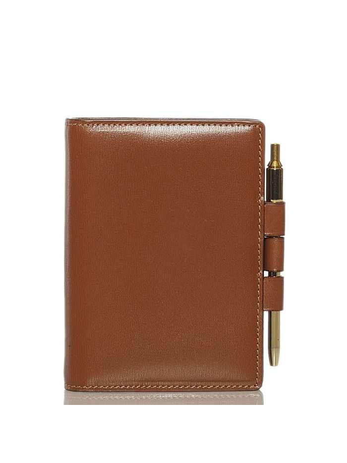 Leather Agenda Notebook with Pen