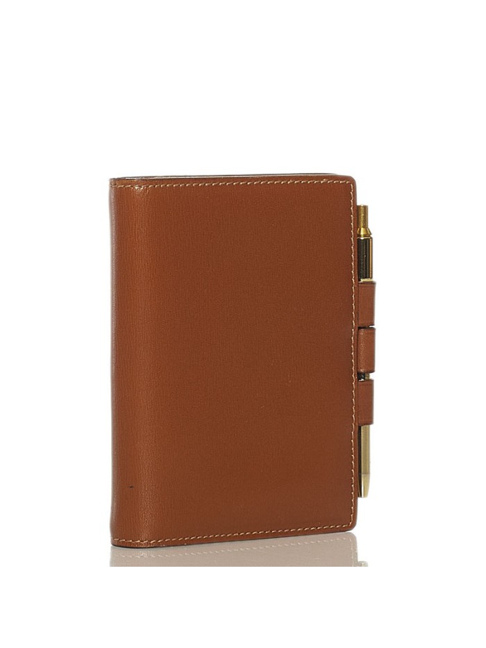 Leather Agenda Notebook with Pen