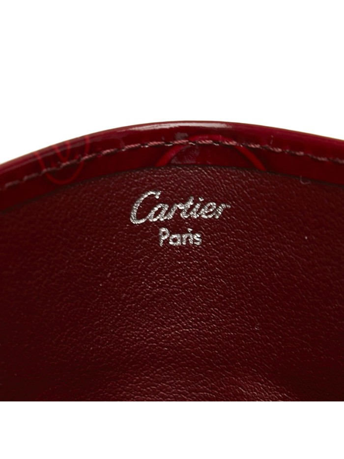 Must De Cartier Leather Card Holder
