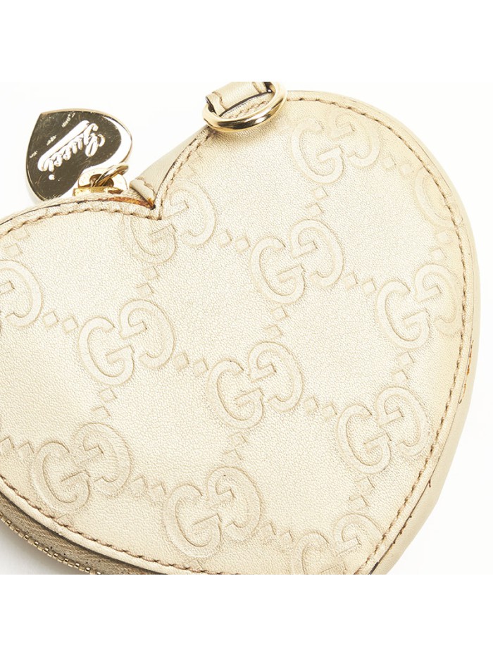 Guccissima Heart Coin Purse
