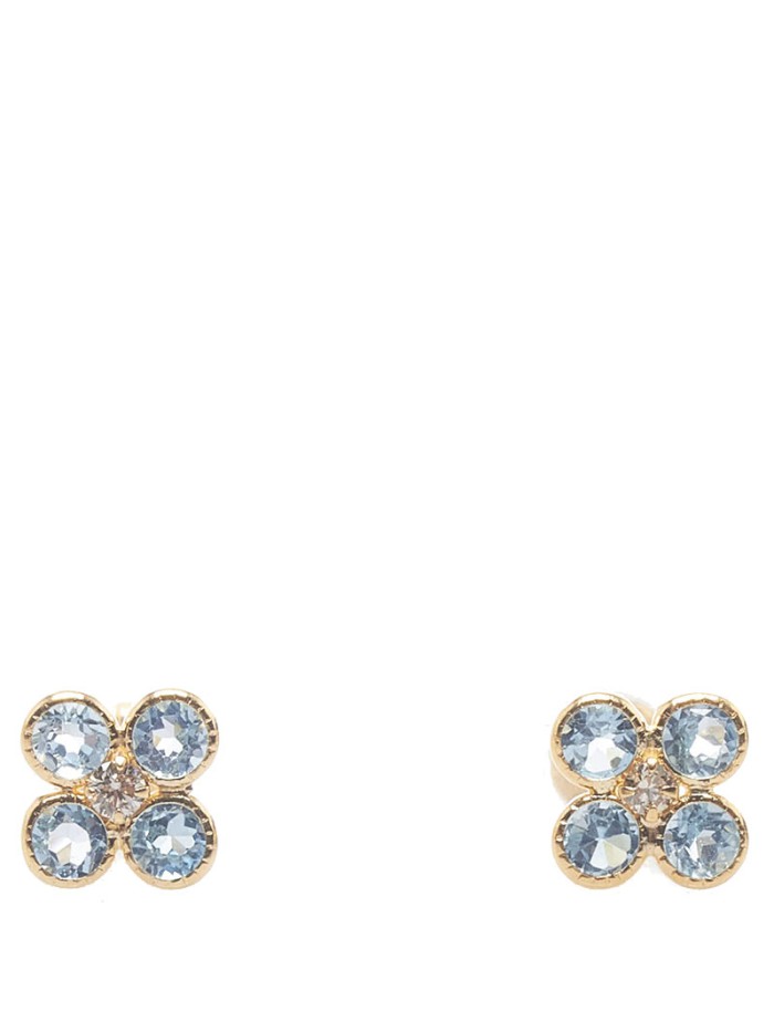 Crystal & Diamonds Earring