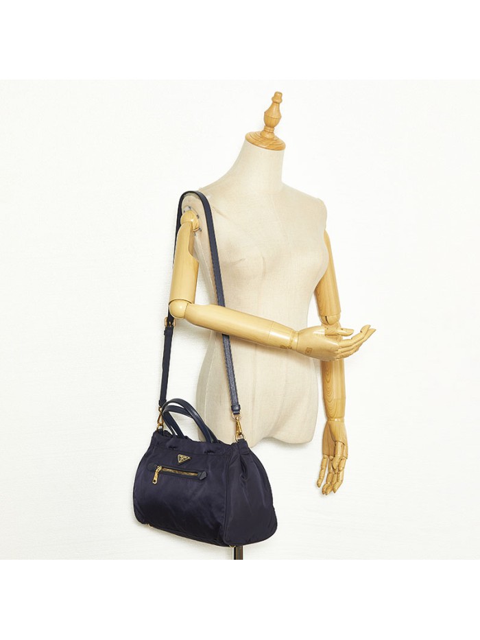 Tessuto & Saffiano Handbag