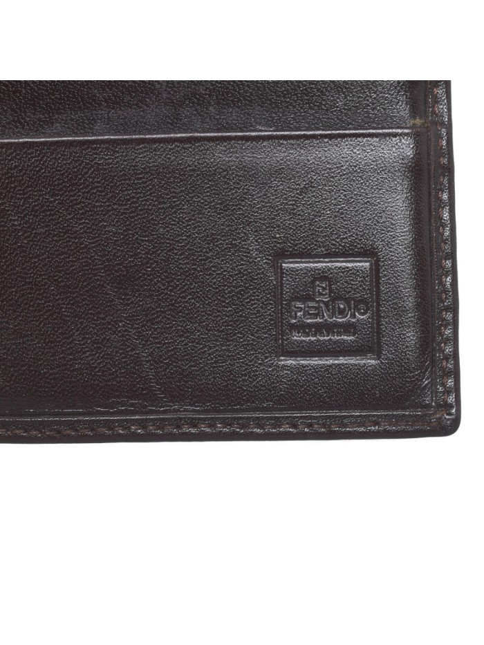 Zucca Canvas & Leather Bifold Long Wallet