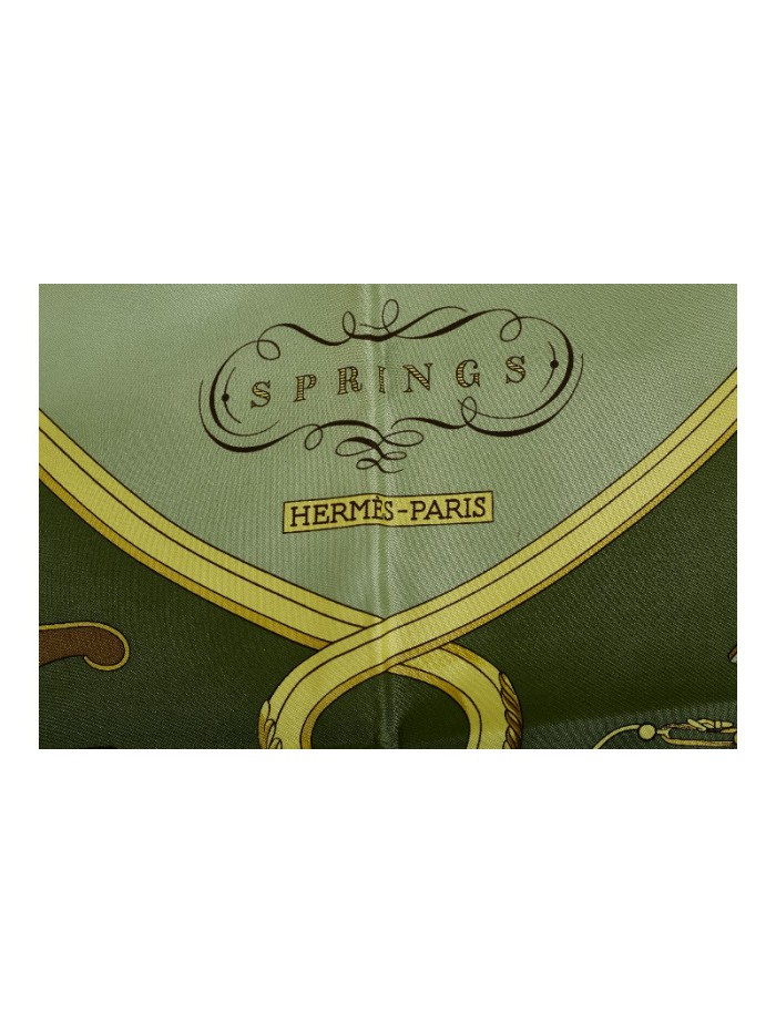 Carré Springs Silk Scarf