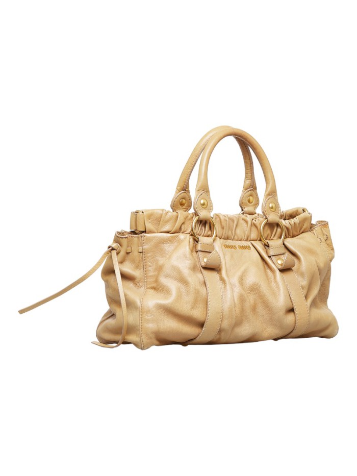 Vitello Lux Leather Handbag