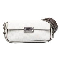 Anagram Canvas Shoulder Bag