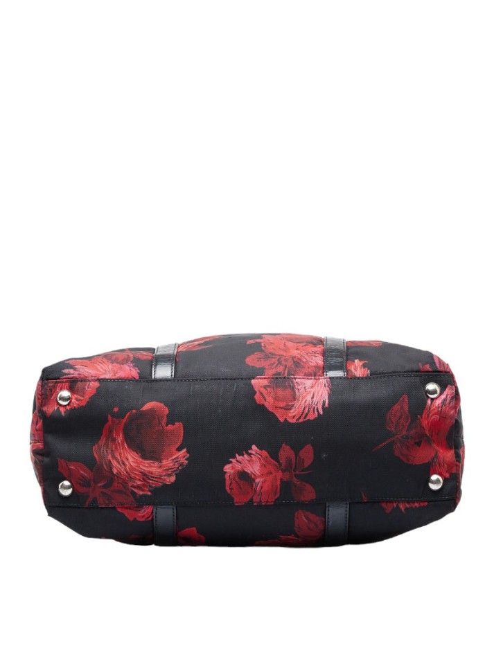 Tessuto Stampato Rose Handbag