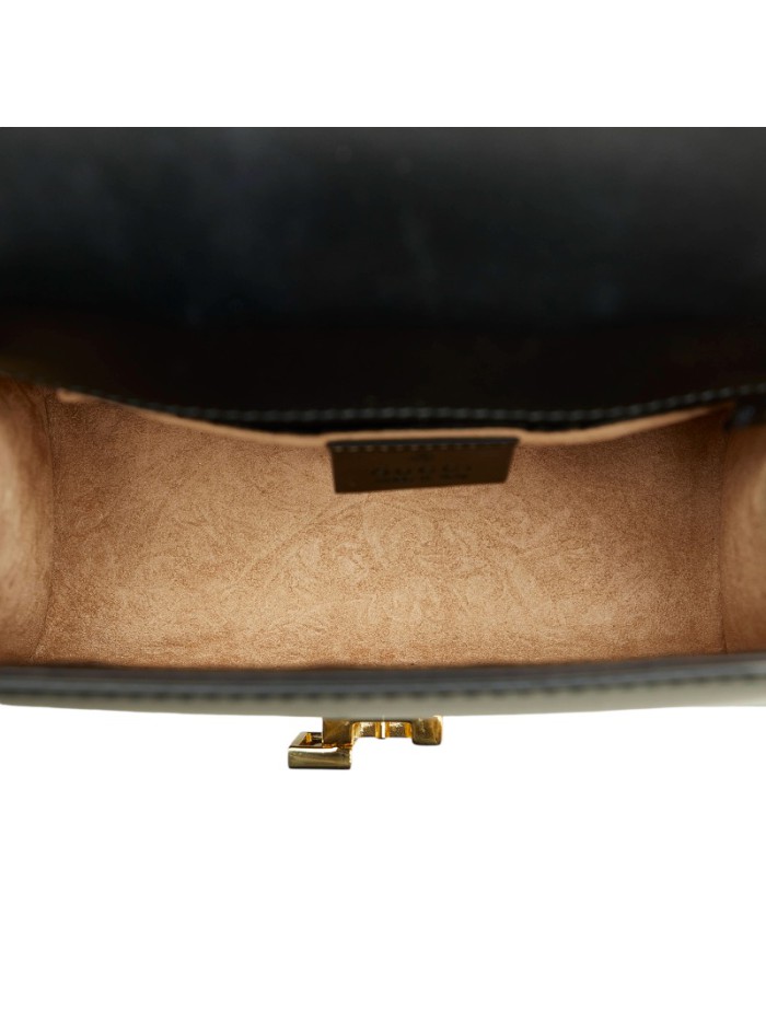 Mini Sylvie Leather Shoulder Bag