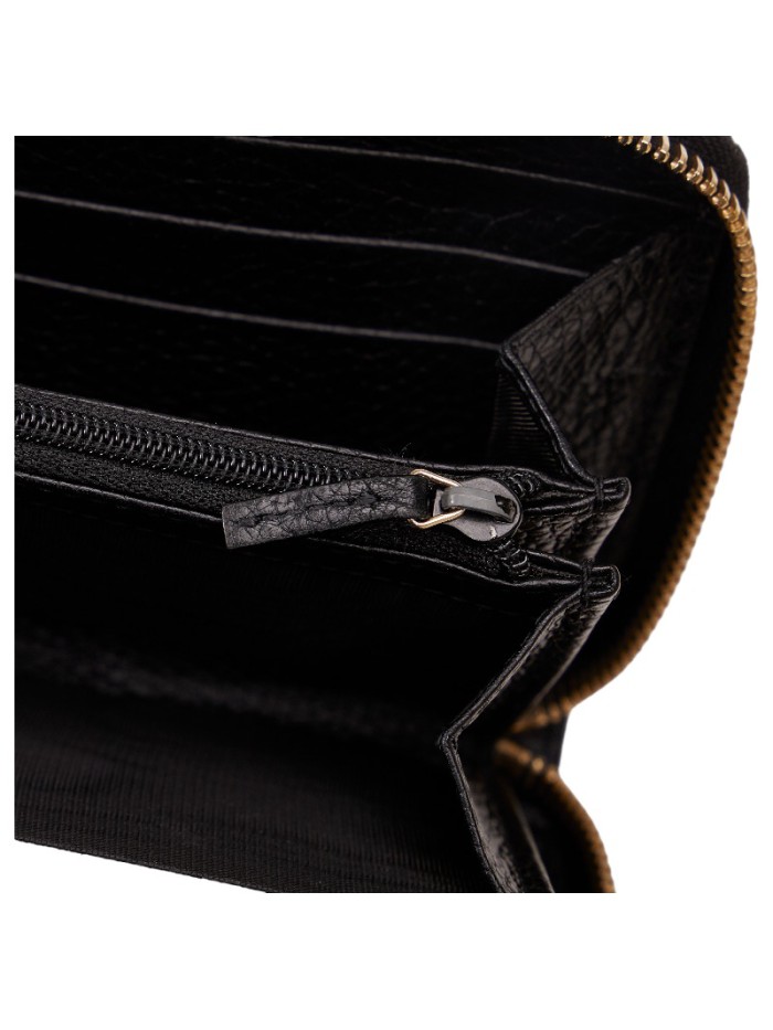Leather Soho Zip Around Wallet