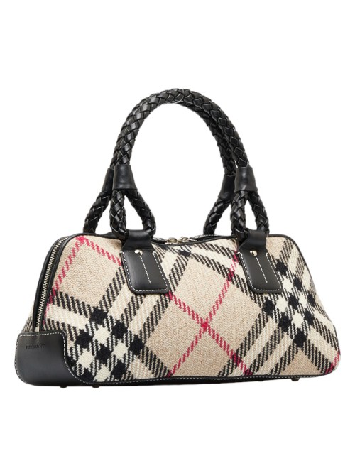 Nova Check Wool Handbag