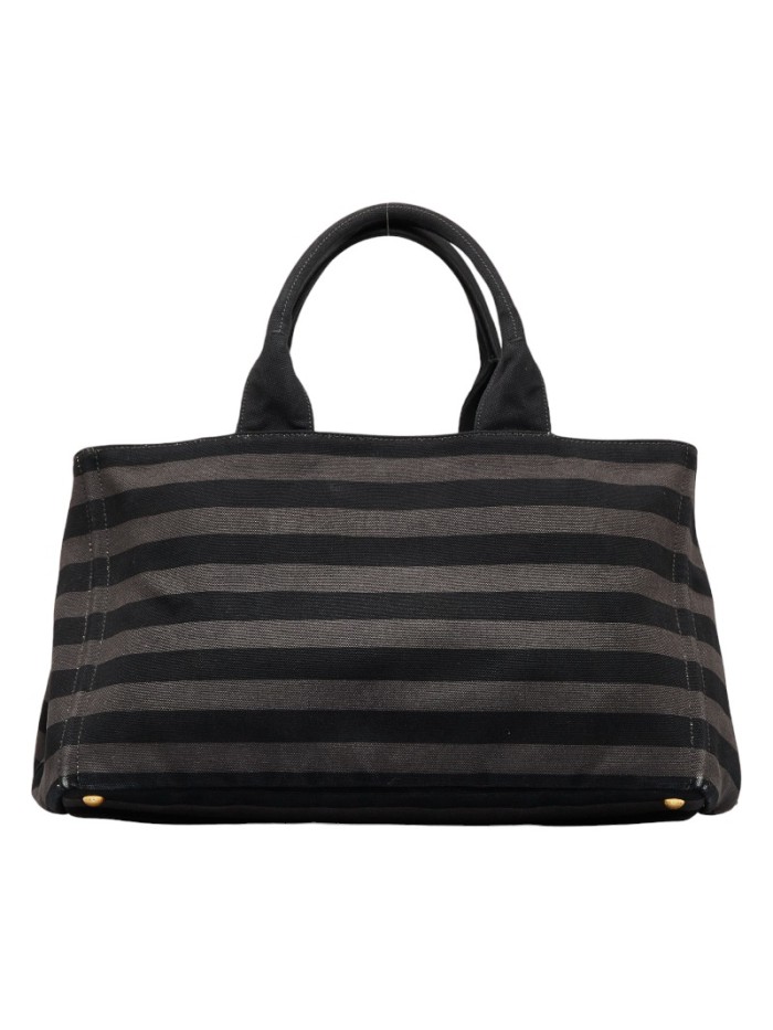 Striped Canapa Handbag