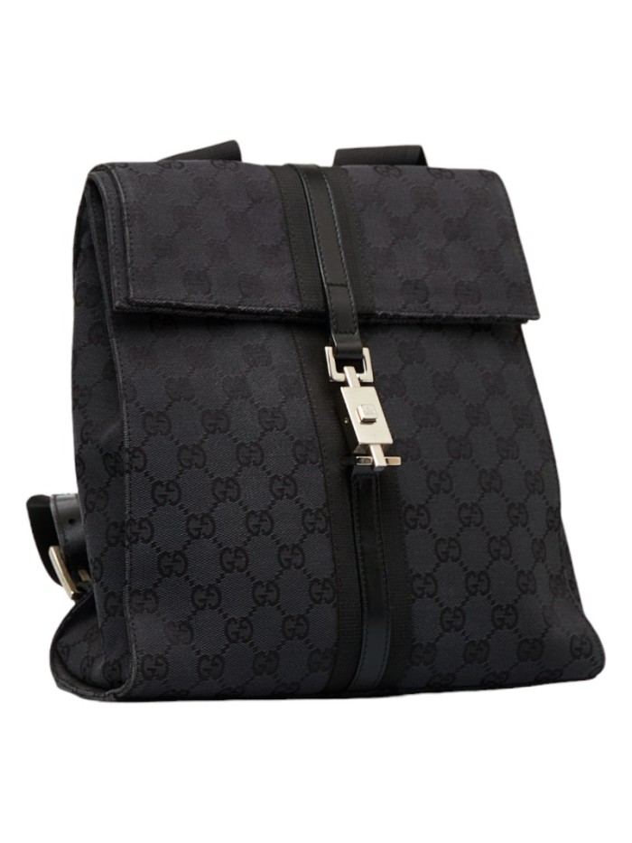 GG Canvas Jackie Backpack