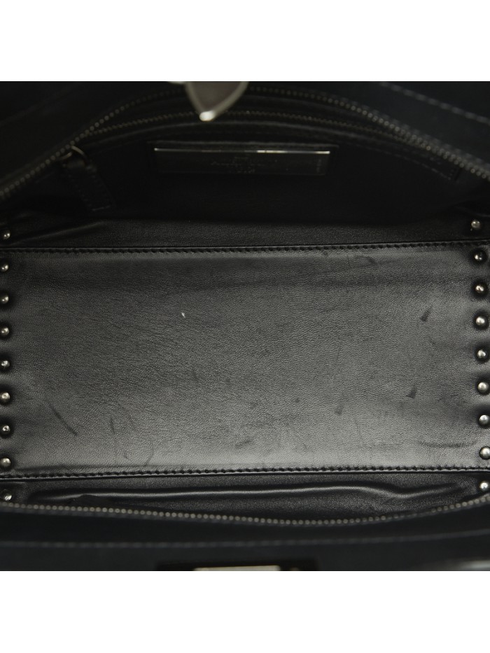 Leather Rockstud Tote Bag