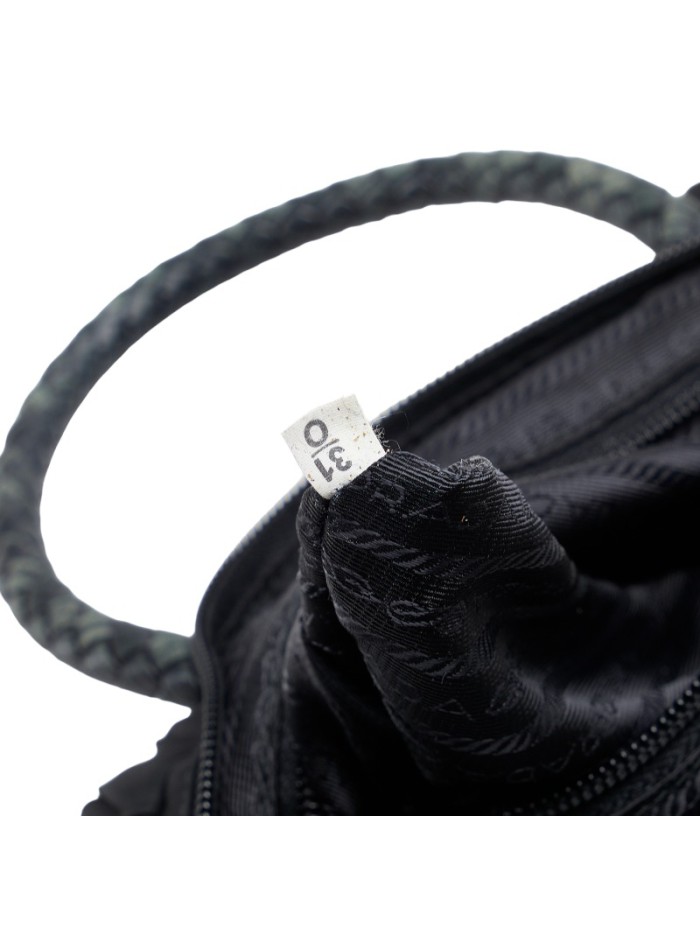 Tessuto Bow Braided Handle Bag