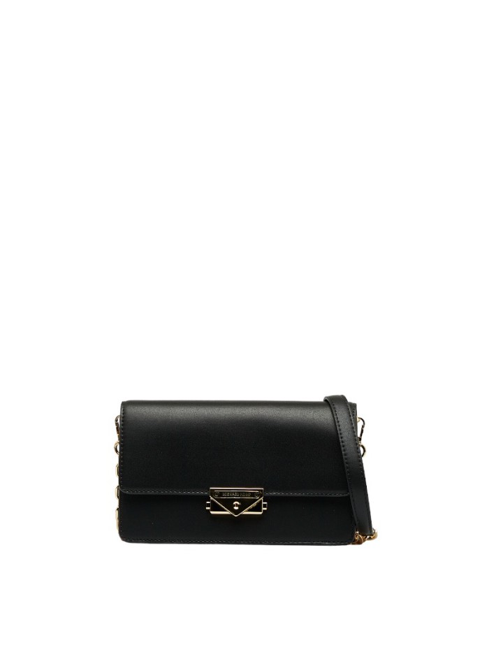 Leather Cece Clutch On Chain