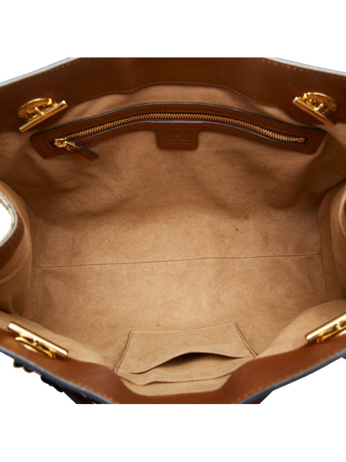 Medium GG Supreme Padlock Shoulder Bag