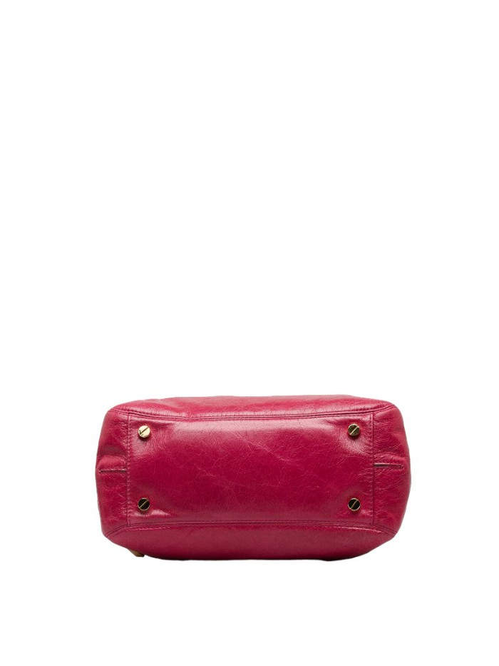 Leather Alexis Handbag