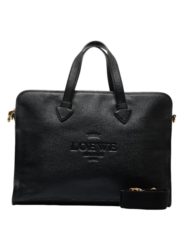 Leather Logo Business Bag