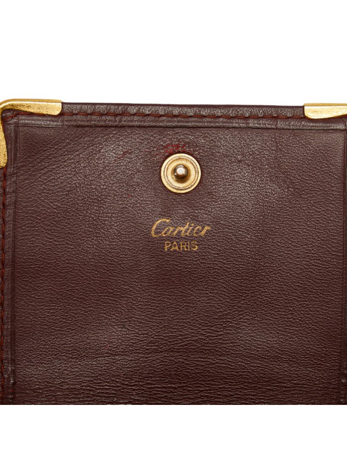 Must De Cartier Leather Coin Case