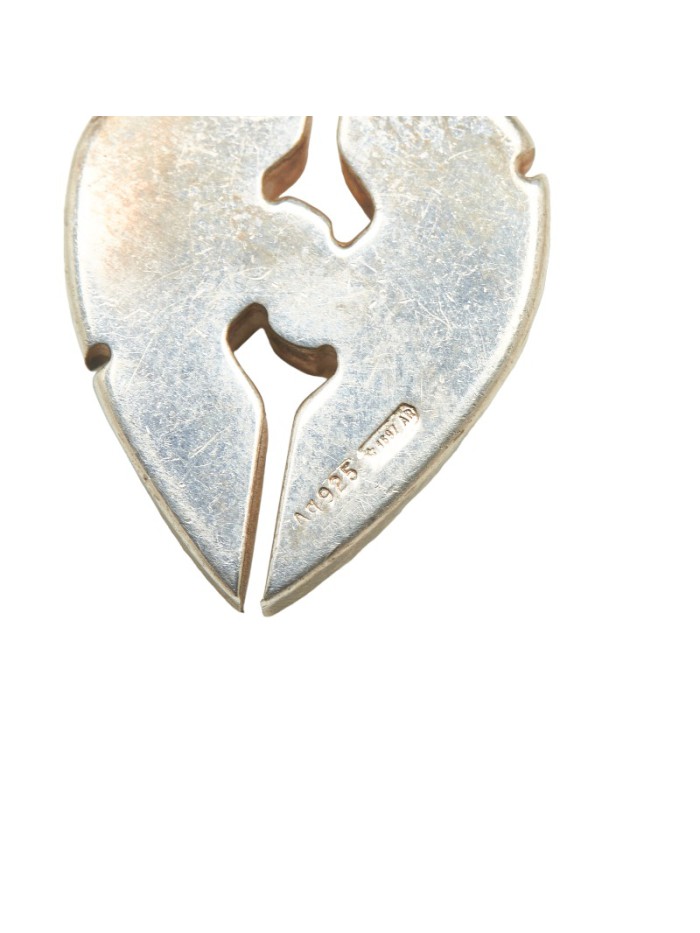 Knot Heart Pendant Necklace