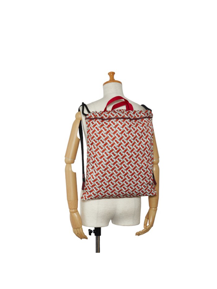 Nylon Monogram Drawstring Backpack