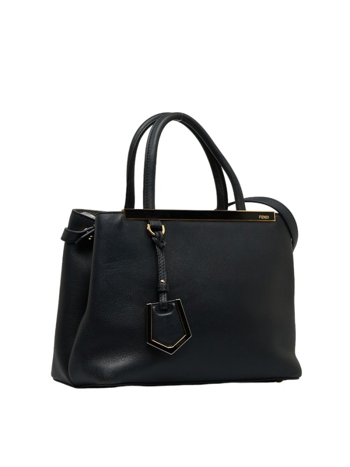 Leather 2Jours Tote Bag