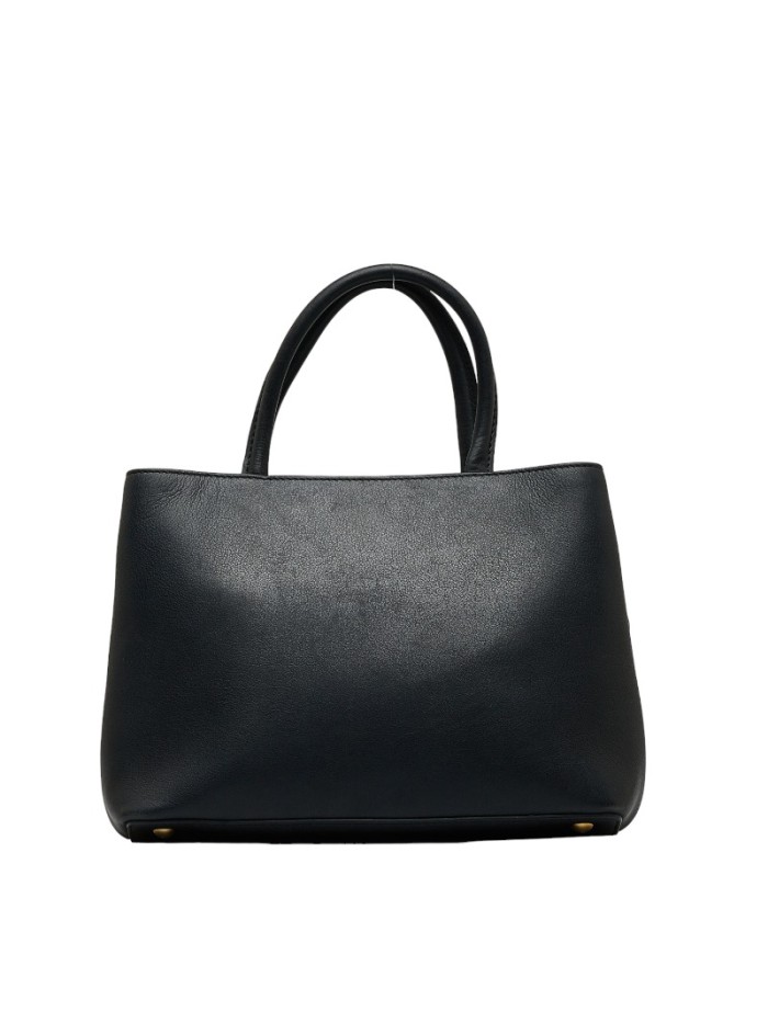 Leather 2Jours Tote Bag