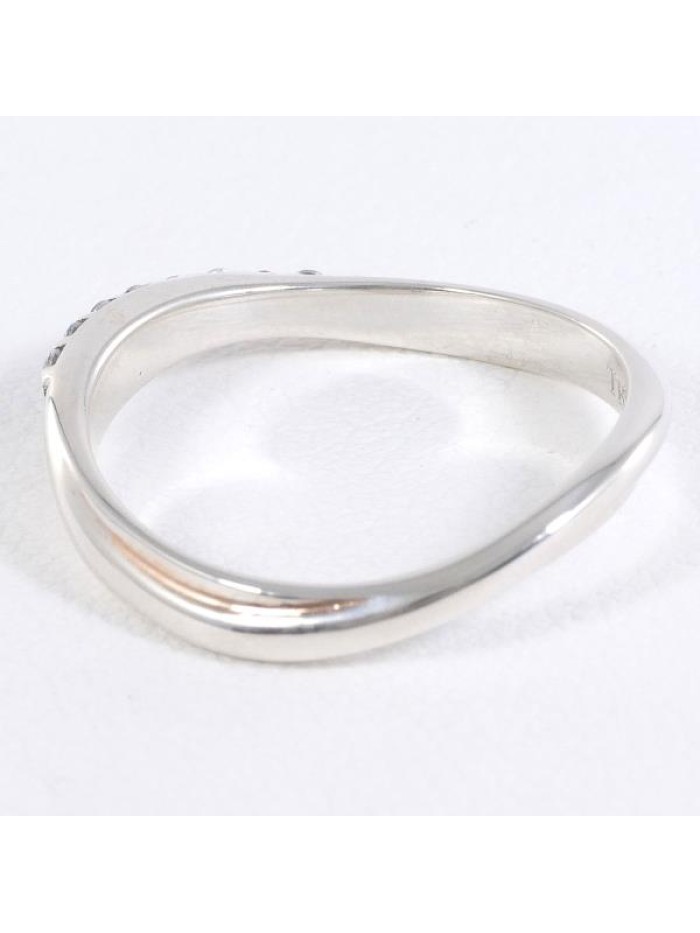 Silver Zirconia Ruby Ring