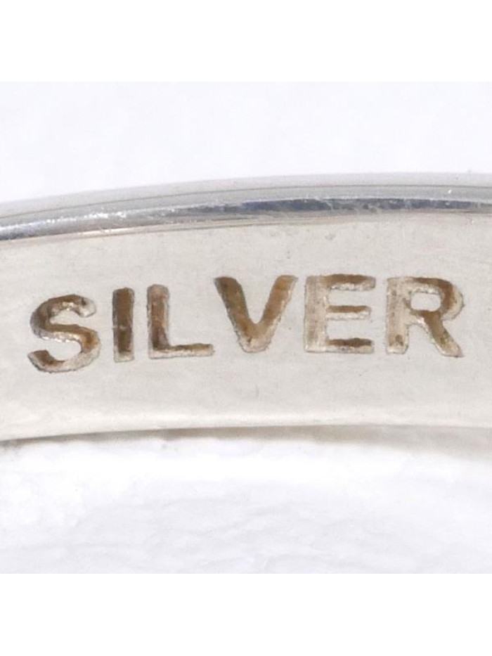 Silver Zirconia Ruby Ring