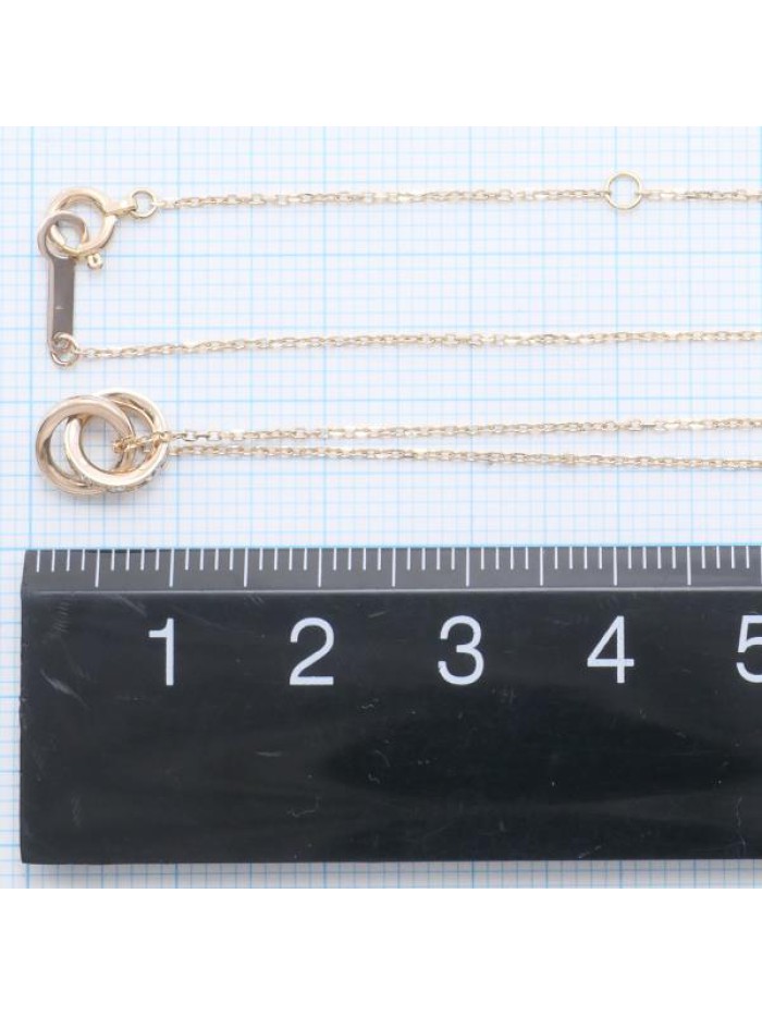 18K Diamond Circle Necklace