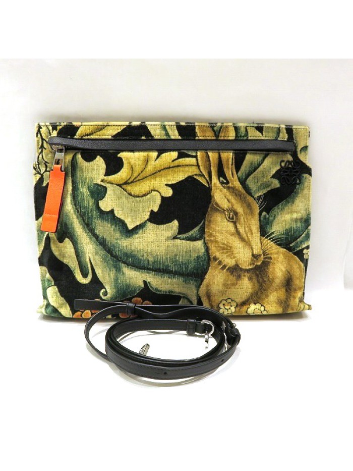 Canvas Rabbit T Pouch Bag