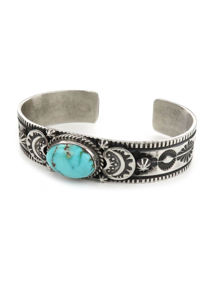Sterling Turquoise Mountain Bangle