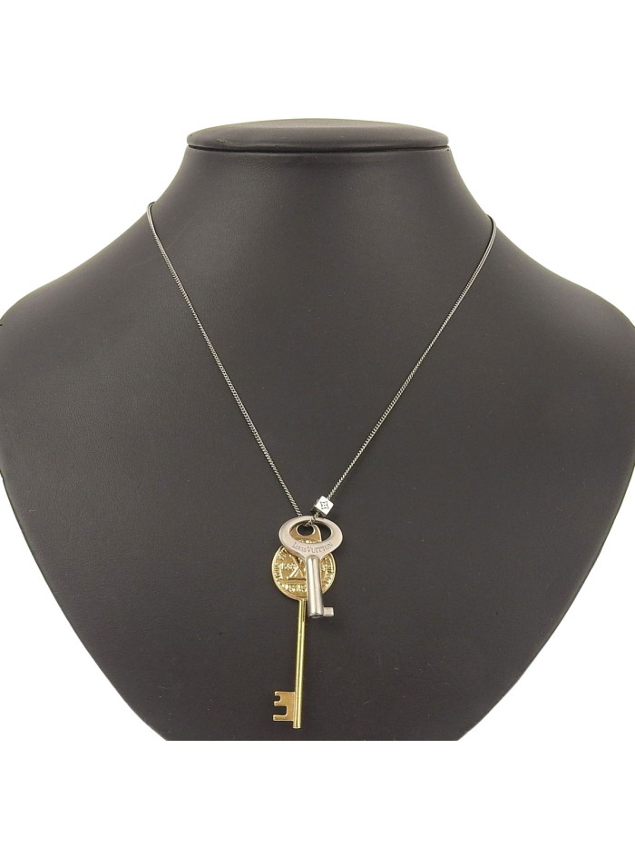 LV Key Pendant Necklace