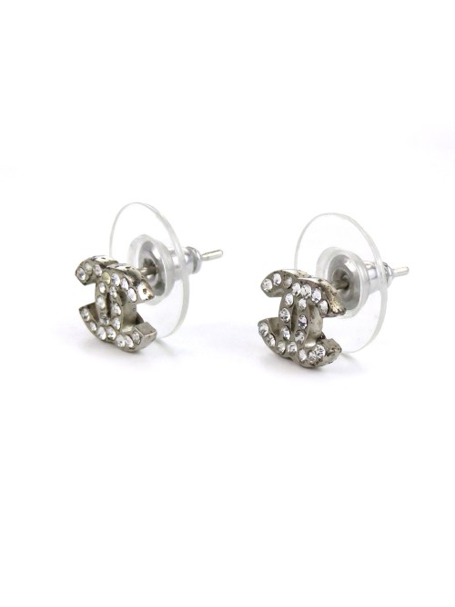 CC Rhinestone Earrings