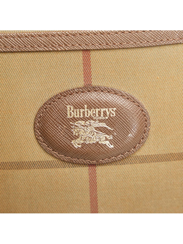 Plaid Canvas Crossbody Bag