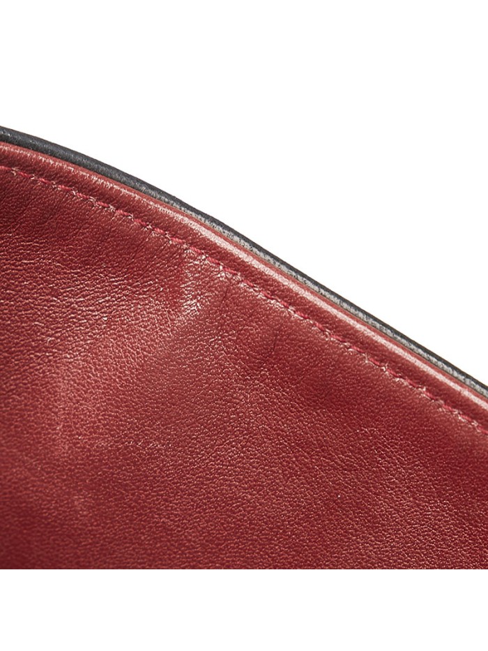 CC Quilted Double Flap Shoulder Bag