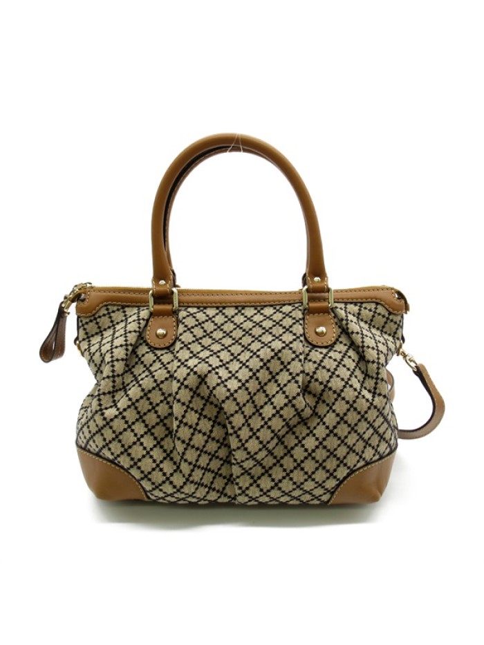 Diamante Canvas Sukey Handbag