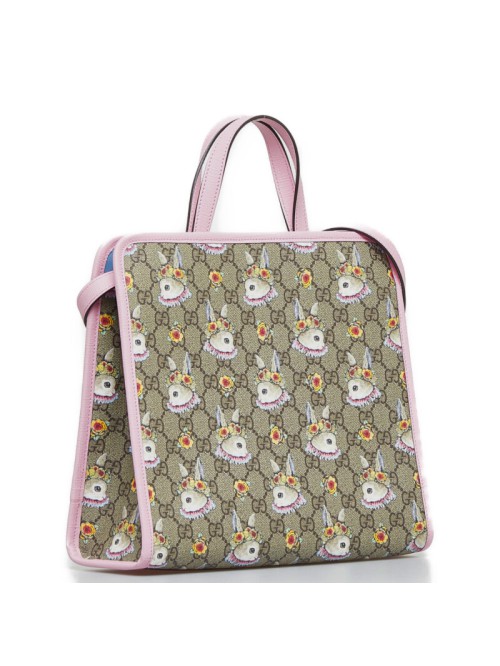 GG Supreme Rabbit Handbag
