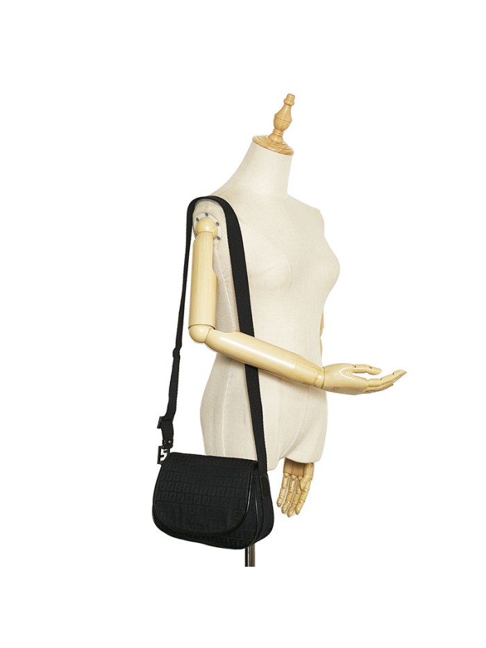 Zucchino Canvas Crossbody Bag with Pouch