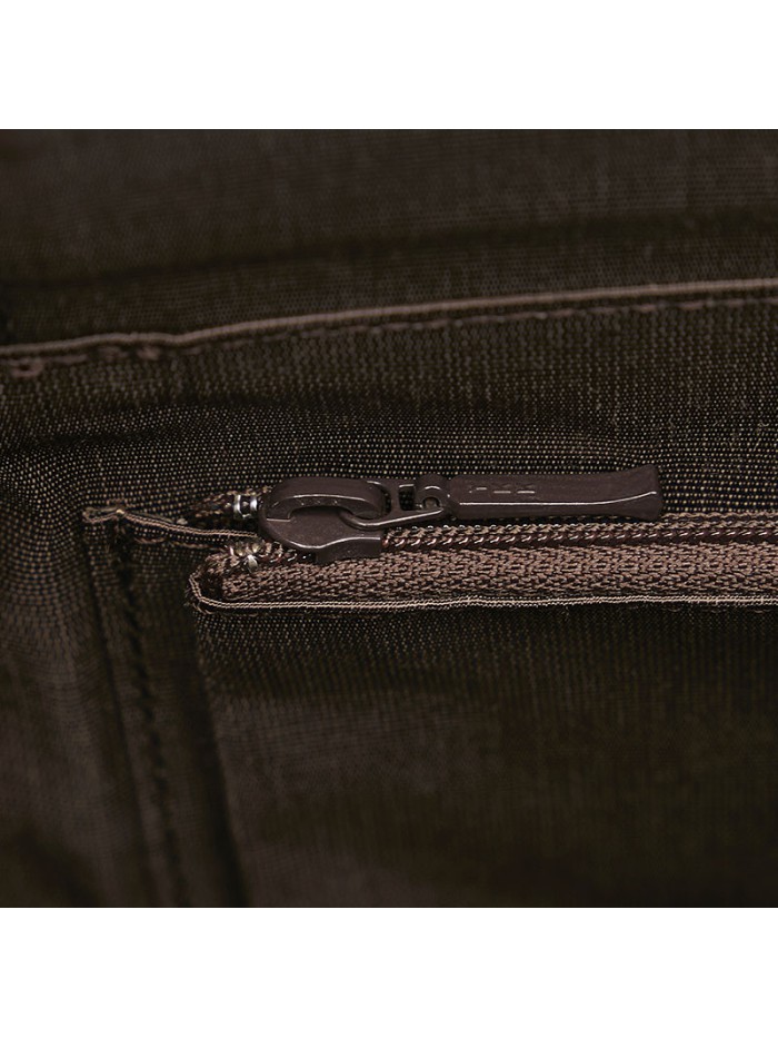 Nova Check Canvas Top Zip Tote