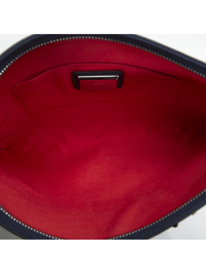 Studded Leather Clutch Bag