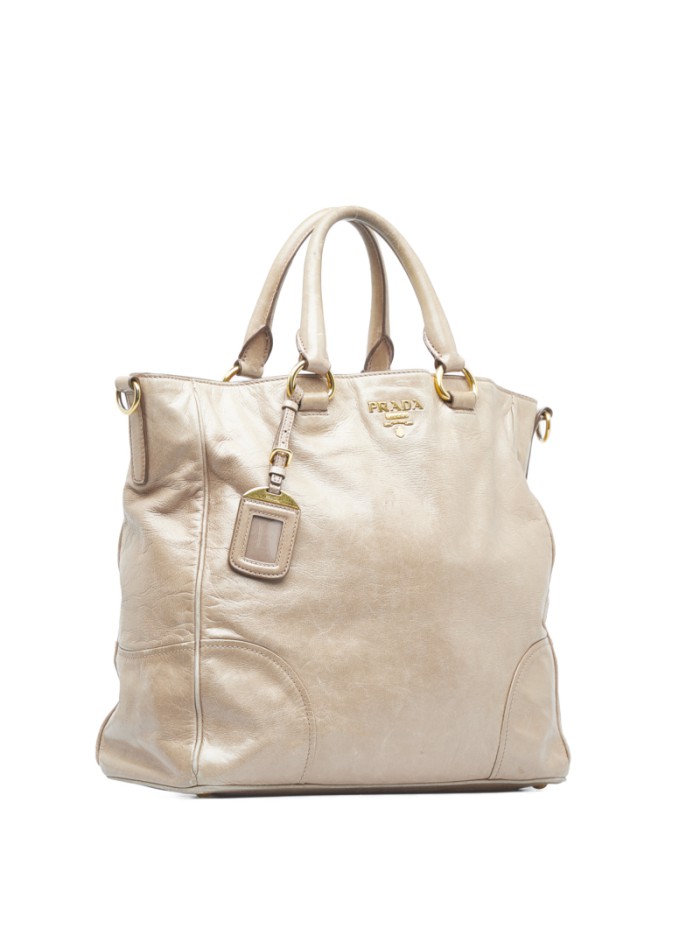 Vitello Lux Zip Tote Bag